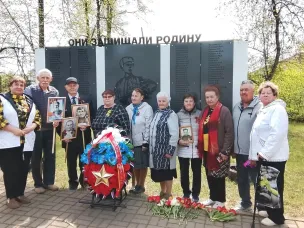 В Велетьме открыли памятный стенд землякам — участникам Великой Отечественной войны
